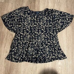 Lucky brand womens L blouse